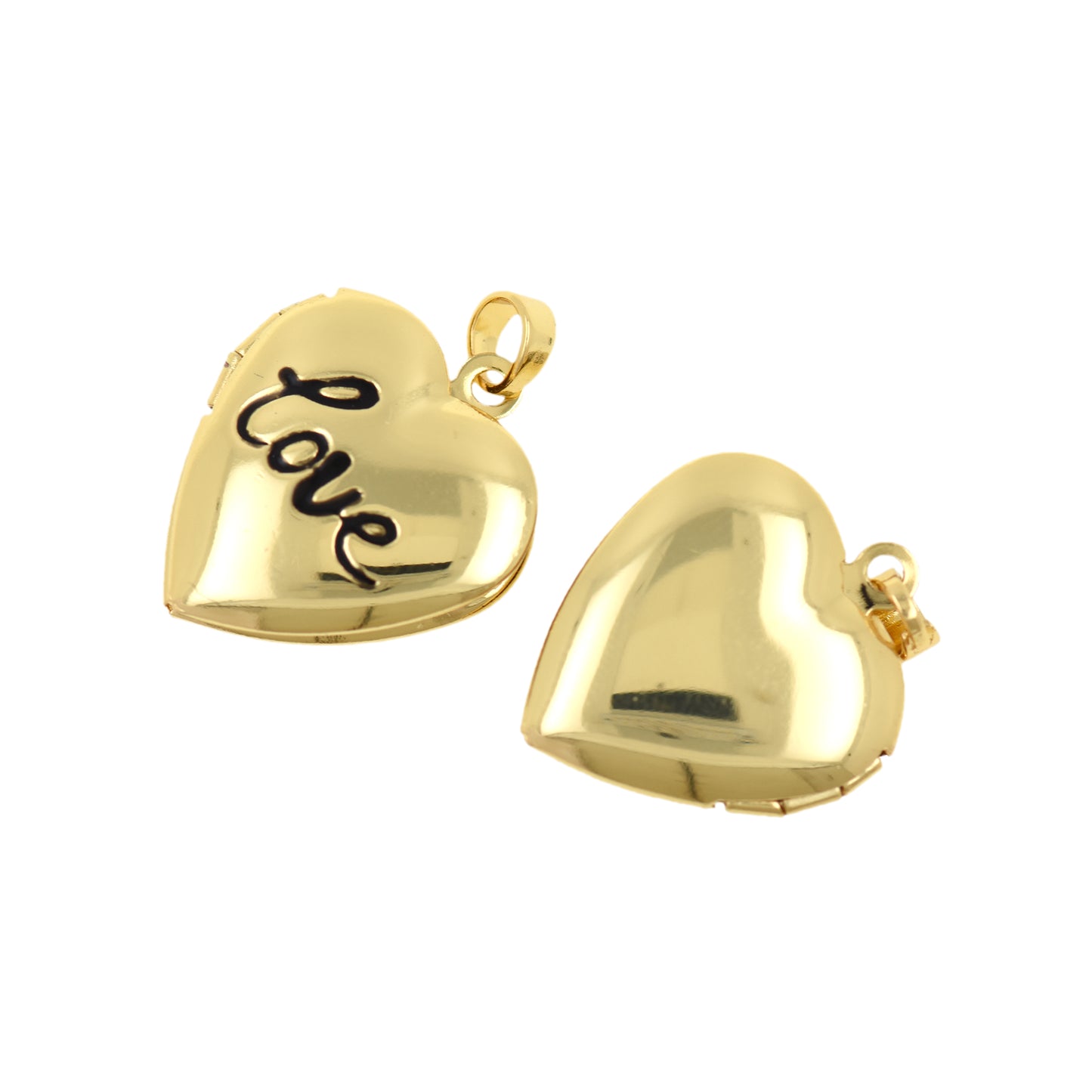 Dainty Heart Cage Locket Pendant,Love Pendant 22.5x19.5mm