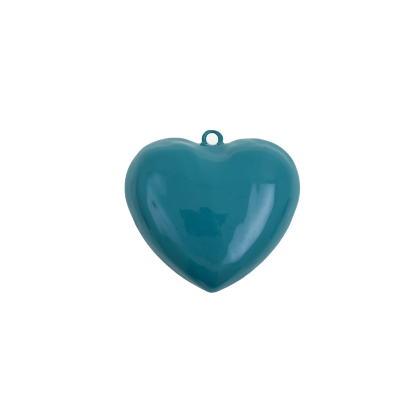 Bold And Minimalist Enamel Heart Pendant 41x38.9mm