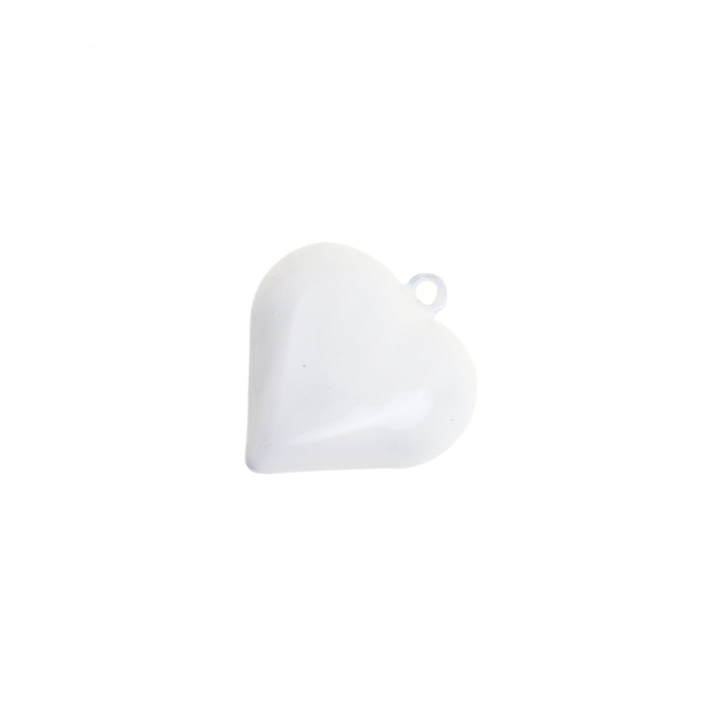 Gothic Style Enamel Heart Pendant 30.5x33.1mm