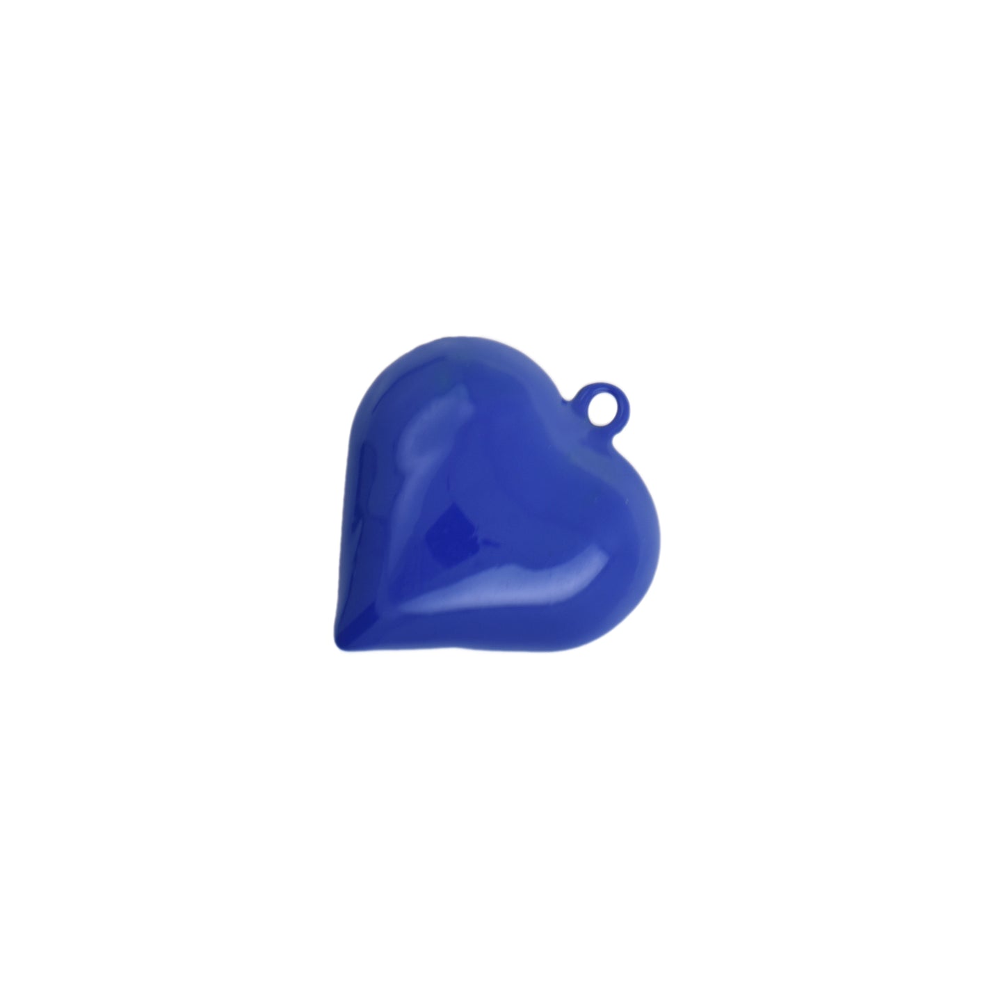 Gothic Style Enamel Heart Pendant 30.5x33.1mm