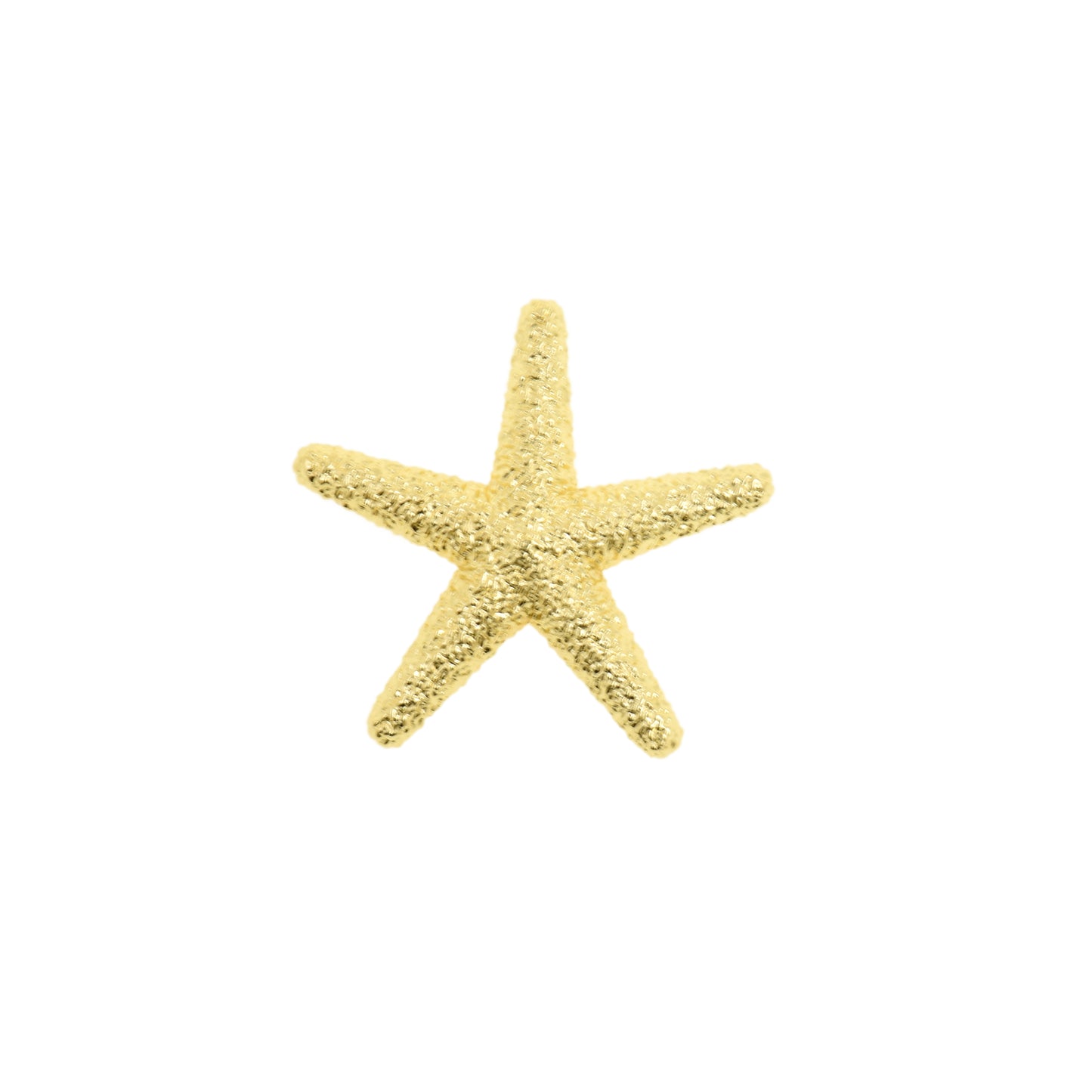 Marine Style Starfish Pendant In Gold 40.9x38.4mm
