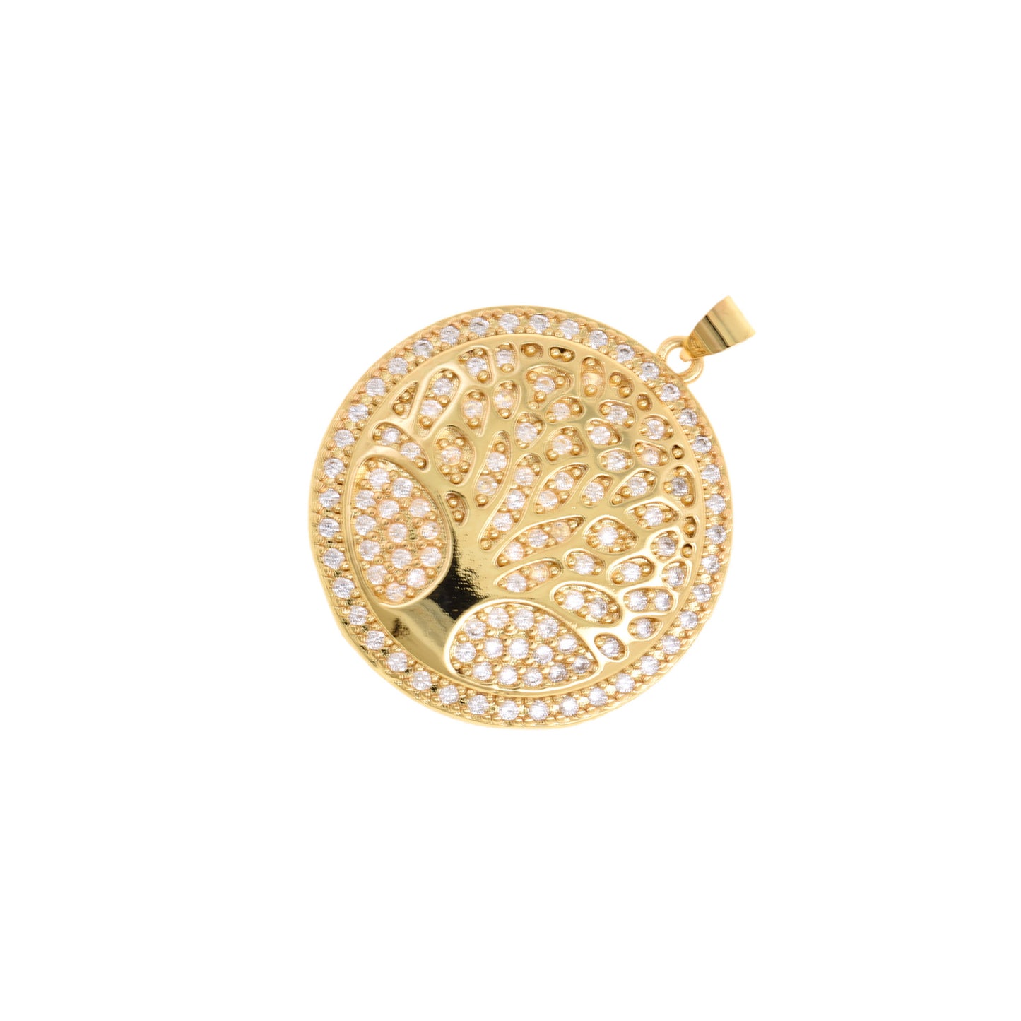 Sparkling Tree Of Life Pendant 20.5mm