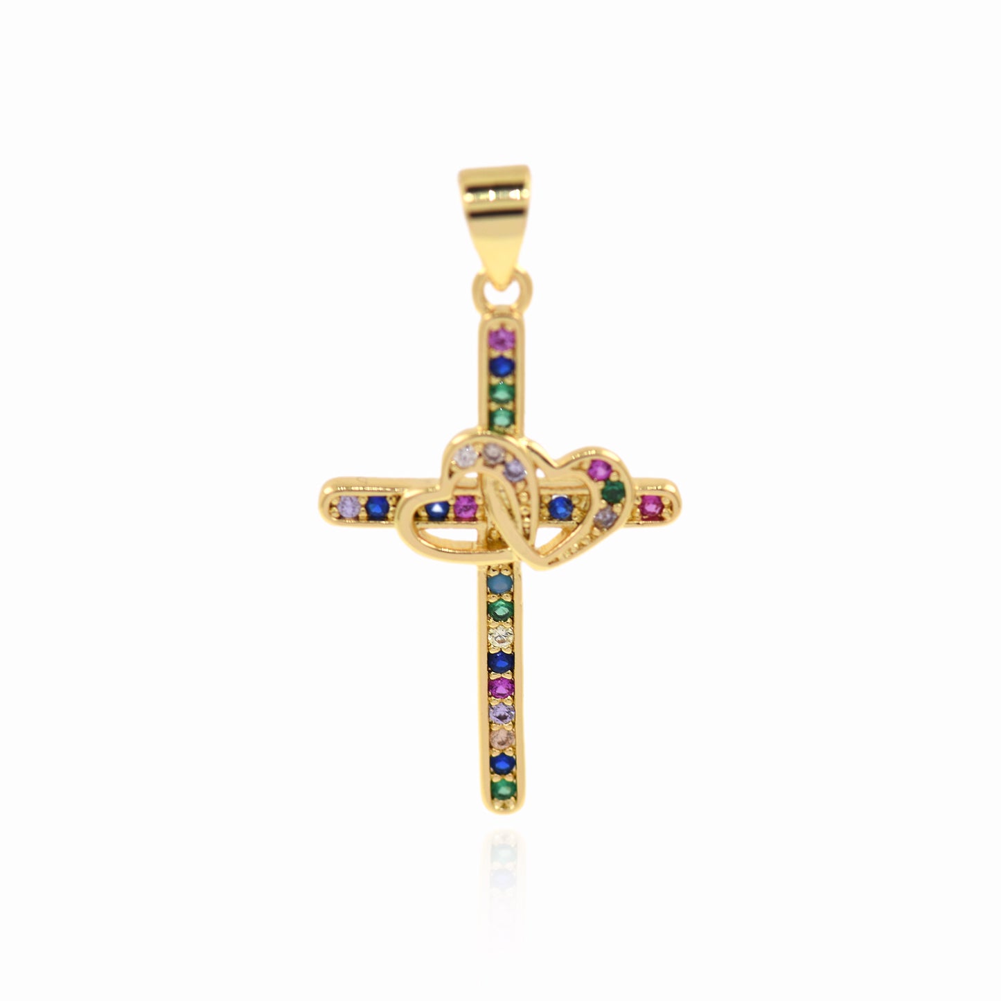 Cross Necklace Pendant 28X17mm