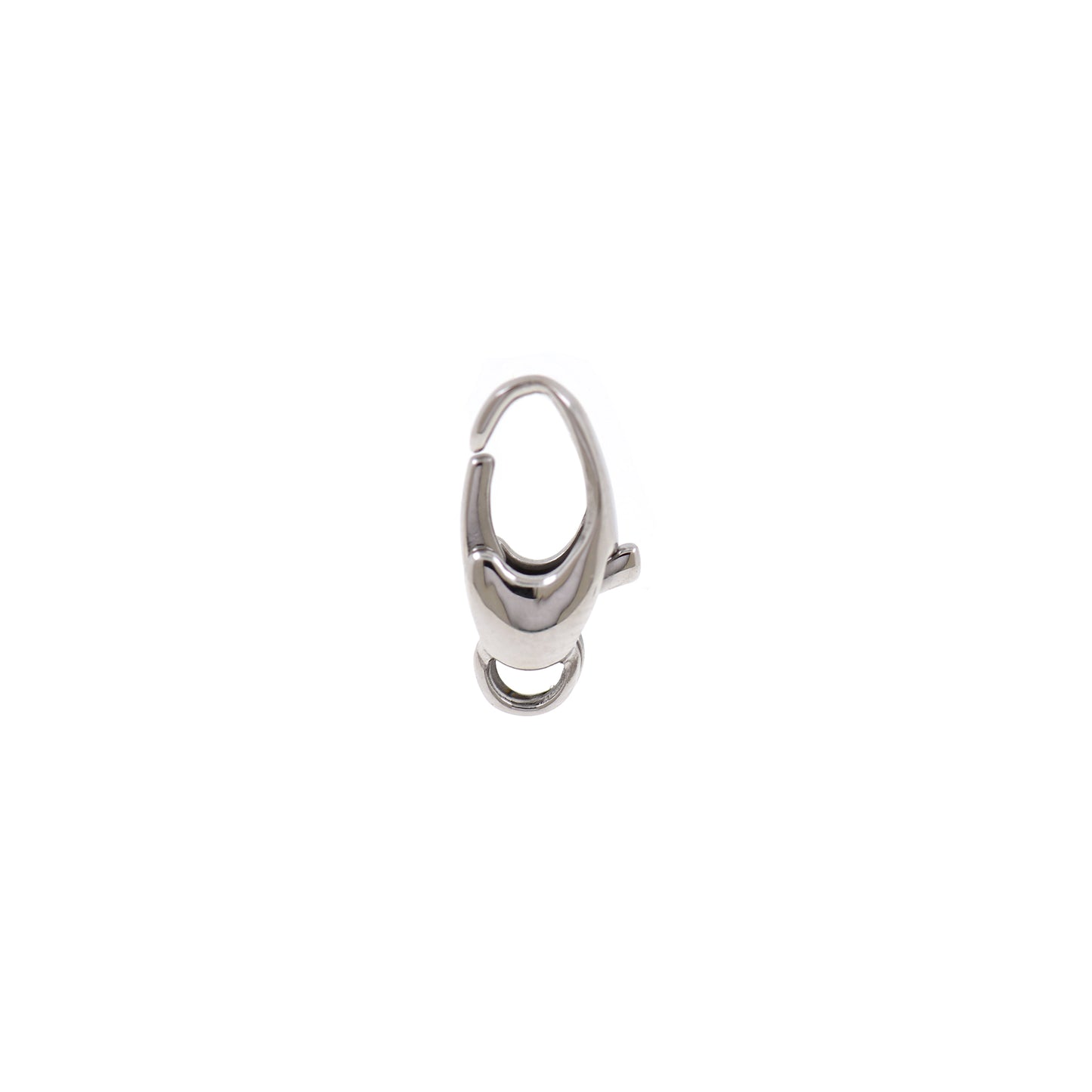 Stainless Steel Carabiner Closure,Minimalist Lobster Clasp 8x15mm