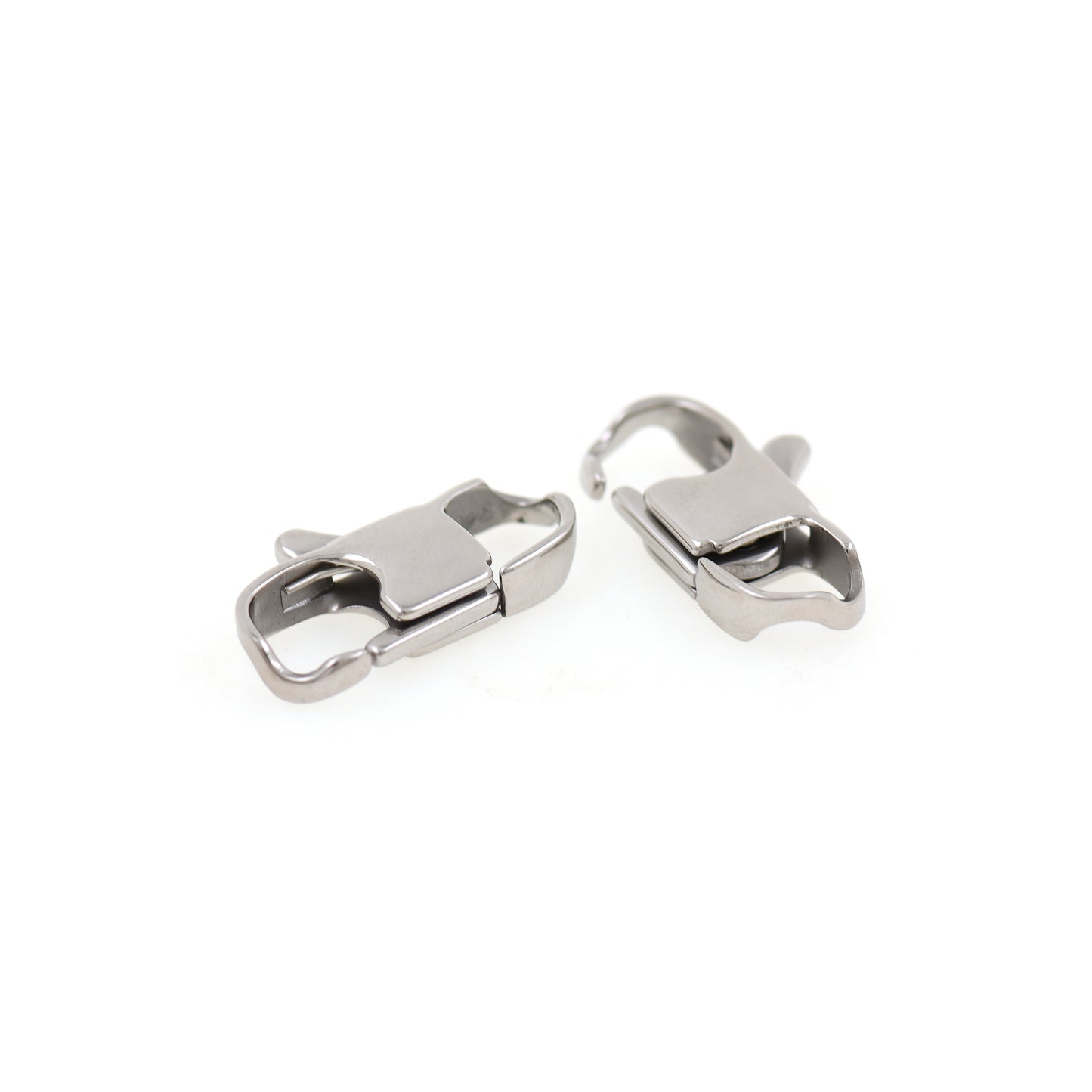 Stainless Steel Lobster Claw Clasps,Simple Mountaineering Clasp 12x22mm