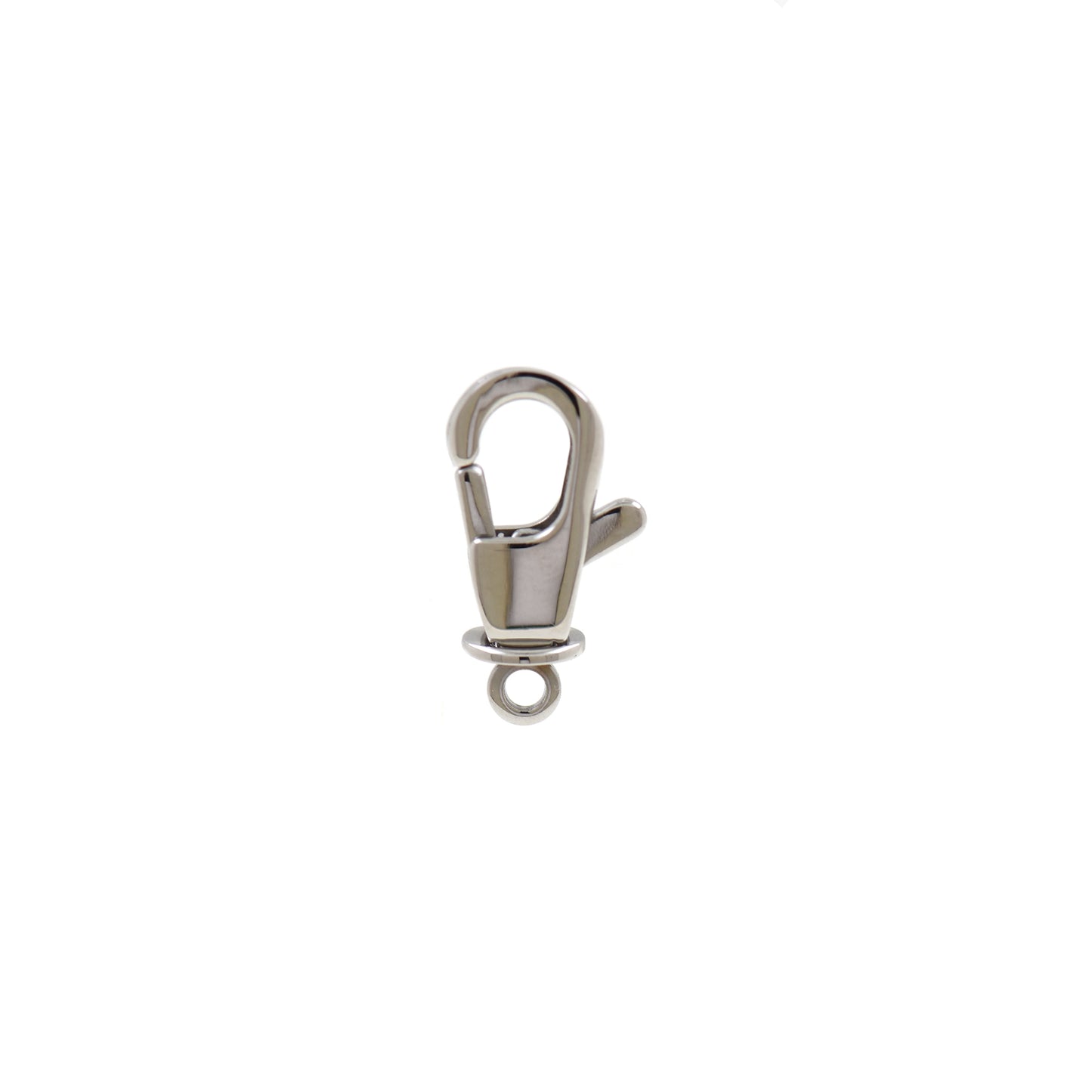 Stainless Steel Carabiner, Spring Clasp Lobster Clasp 9x17mm