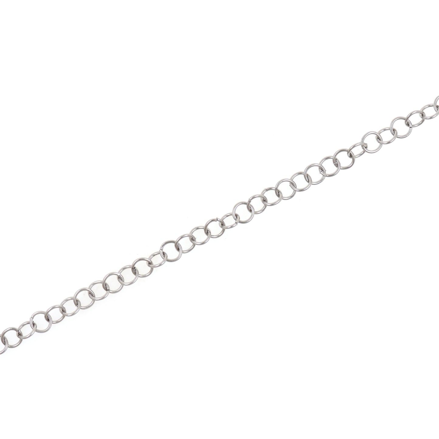 Stainless Steel Round Rolo Links Cable Chain,Round Linked Chains 5mm