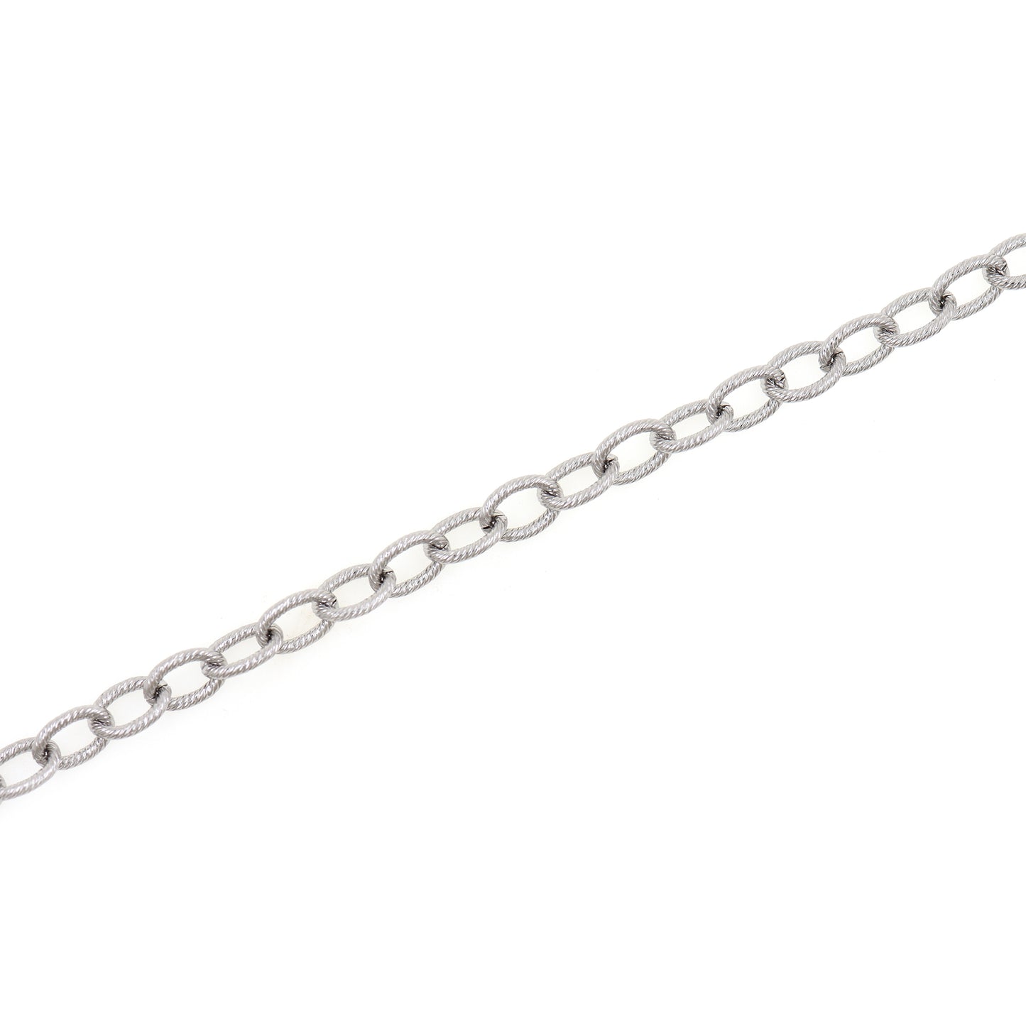 Stainless steel Dainty Oval Chain,Simple Style Chain 6.5x9.5mm