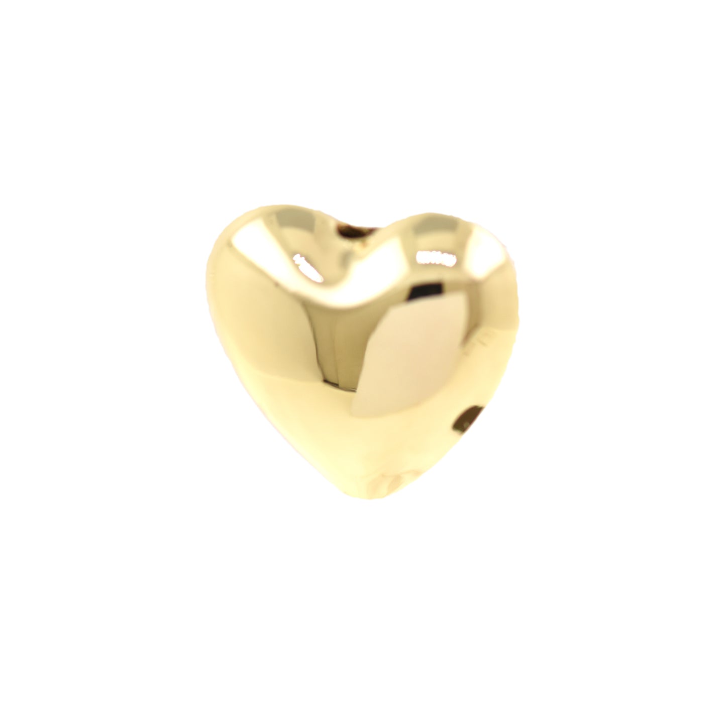 Heart Loose Beads, Heart Spacer Beads 20x18.5x11mm