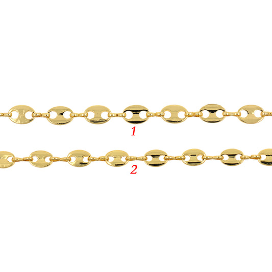 Minimalist Bracelet/Necklace Chain,Hip-hop Style Chain As Picture