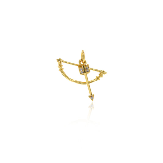 Gold Filled Crossbow Pendant 20x10mm