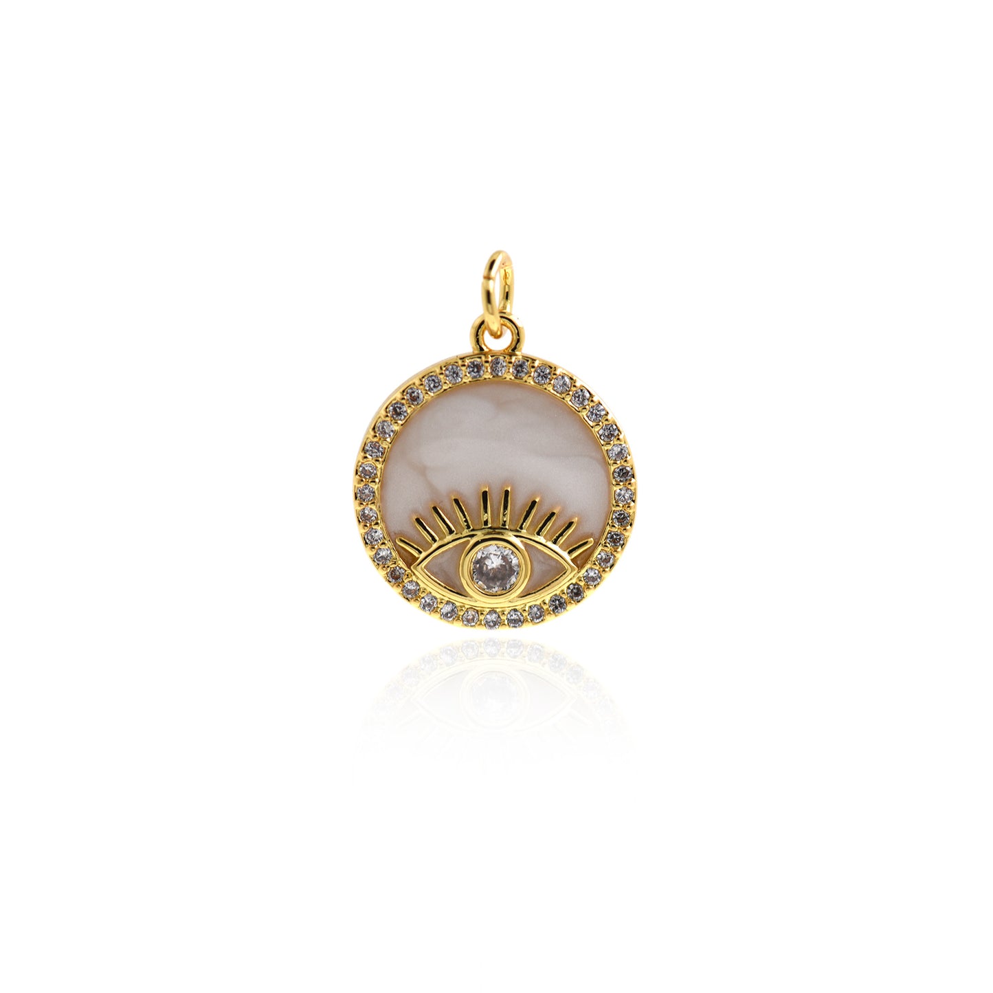 Eye of Horus Round Pendant 16mm