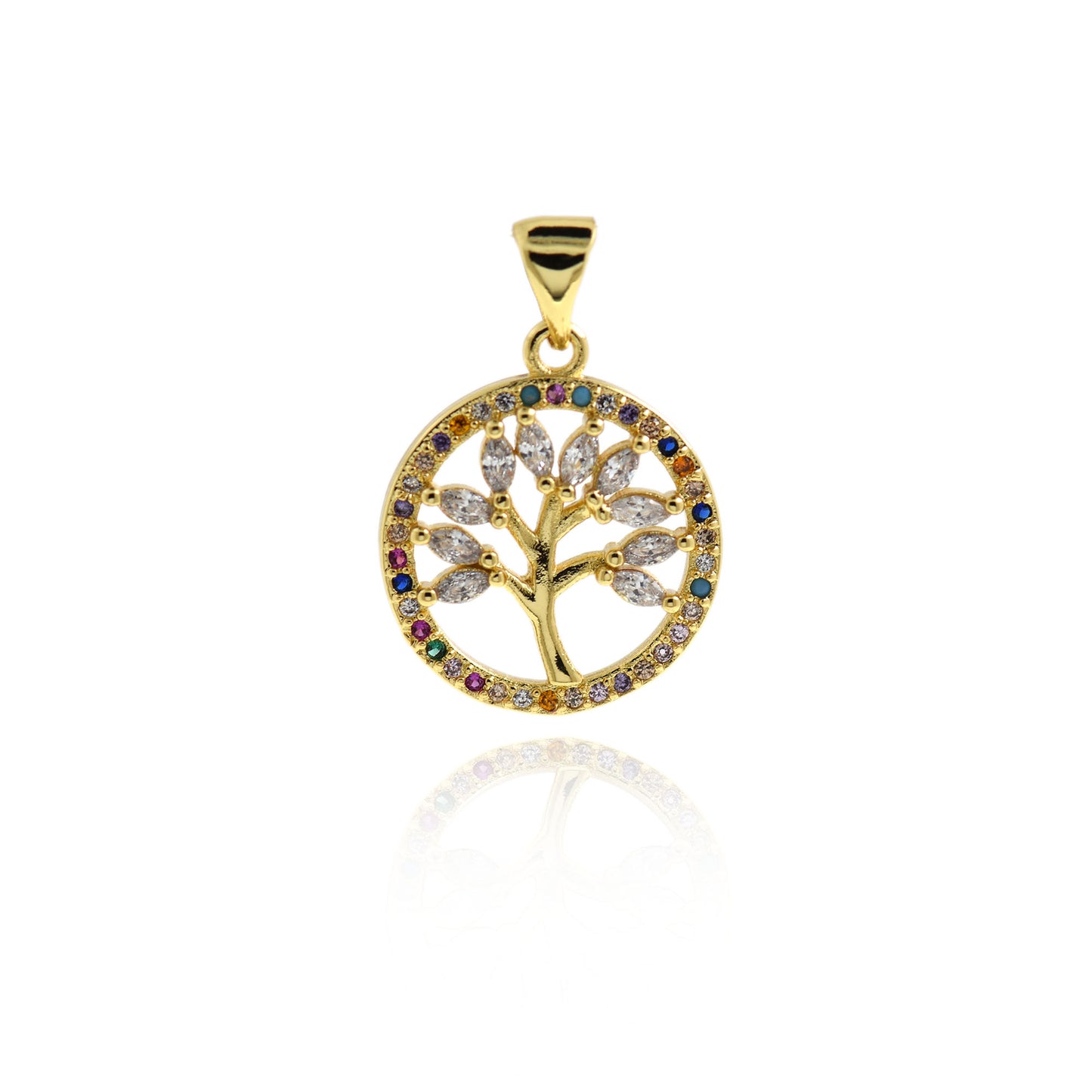 Tree Of Life Necklace • Family Tree Pendant 16.5mm