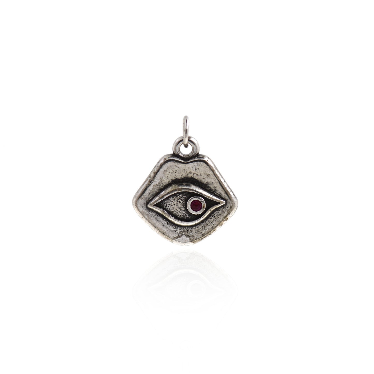 Greek Evil Eye Gold Plated Pendant 14x13mm