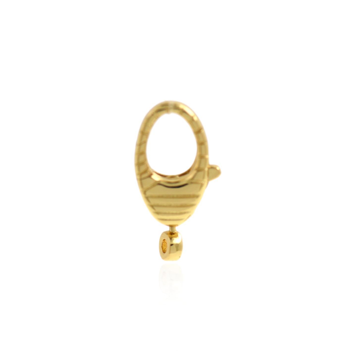 Shiny 18K Gold Filled Lobster Clasp 19x10.5mm