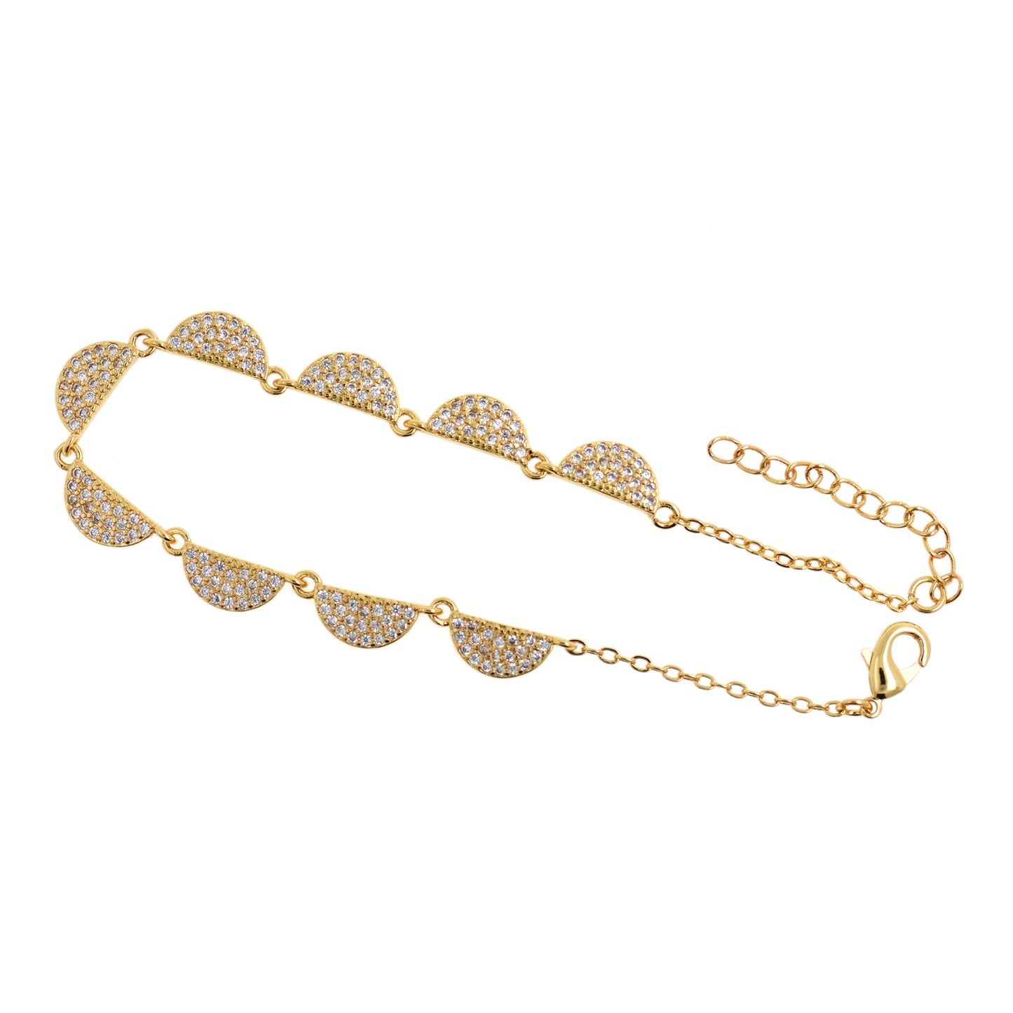 18K Gold Filled Bracelet,European Style Bracelet 14x5.5mm