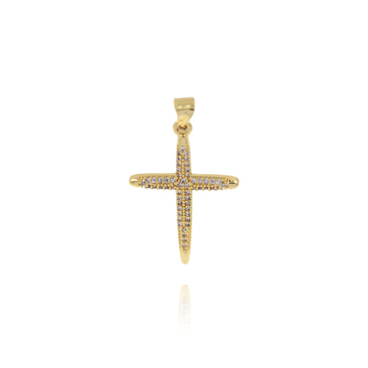 Cross Pendant 30x20mm