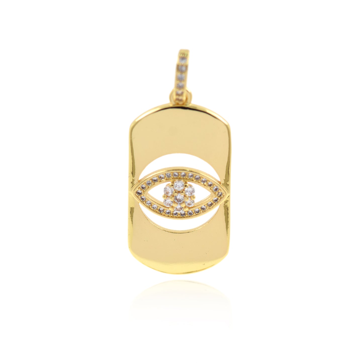 Fashion New Shiny Charm Evil Eye Pendant 32x16.5mm