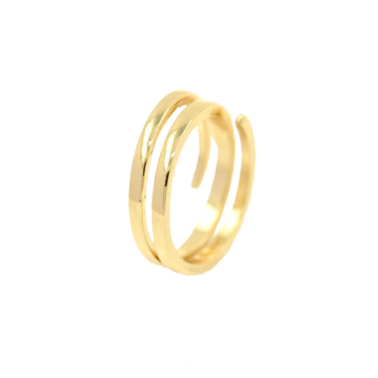 Simple Wrap Stackable Rings 21x7mm