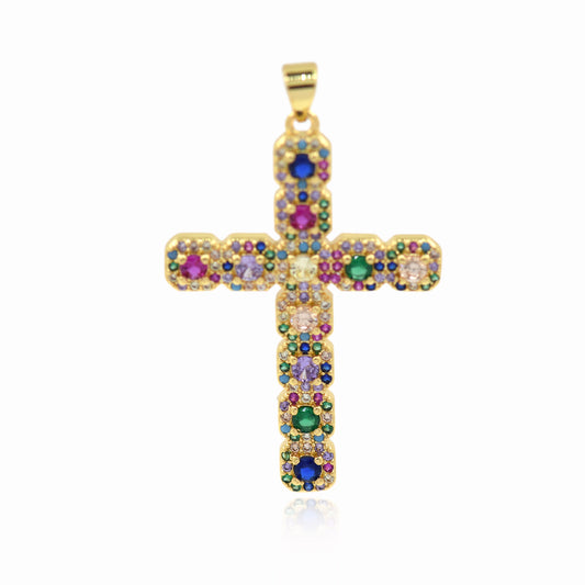 Cross Necklace Pendant 41x28mm